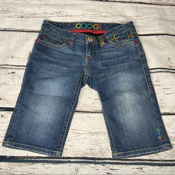 COOGI Pants - COOGI Denim Bermuda Shorts Size 1/2